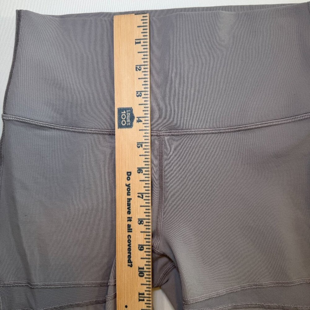 LULULEMON Wunder Under High Rise Tech Mesh Pant Gray 6 and FREE TOTE! - Picture 16 of 16